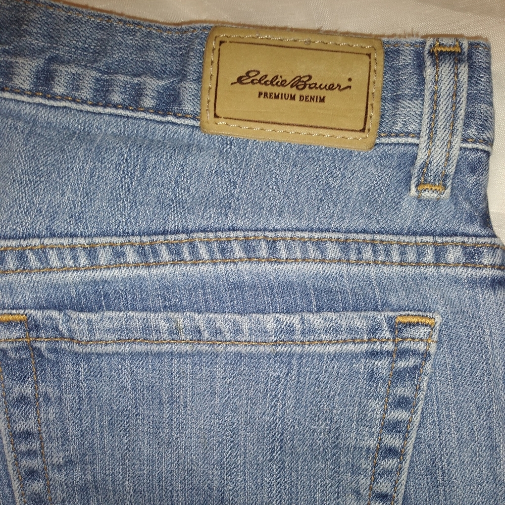 Eddie Bauer Tall Jeans Size 10 stretch Boot cut